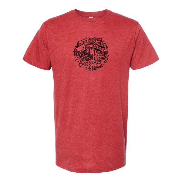 Des Moines Public Library 'East' Logo Shirt