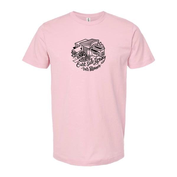 Des Moines Public Library 'East' Logo Shirt