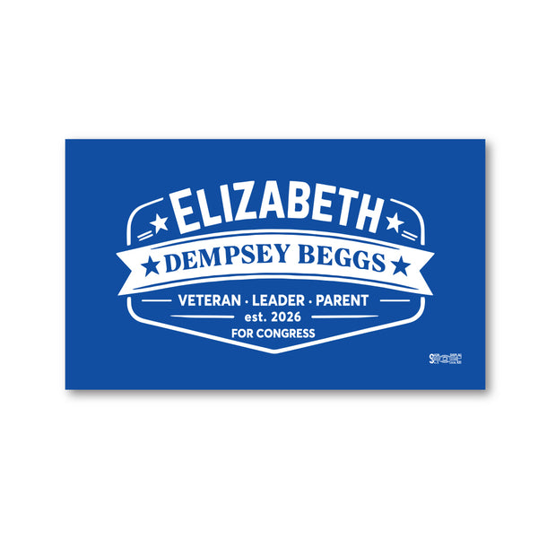 Elizabeth for Virginia Logo Sticker
