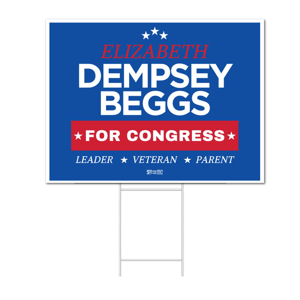 Elizabeth for Virginia Yard Sign