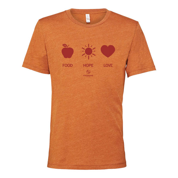 Food Hope Love Shirt