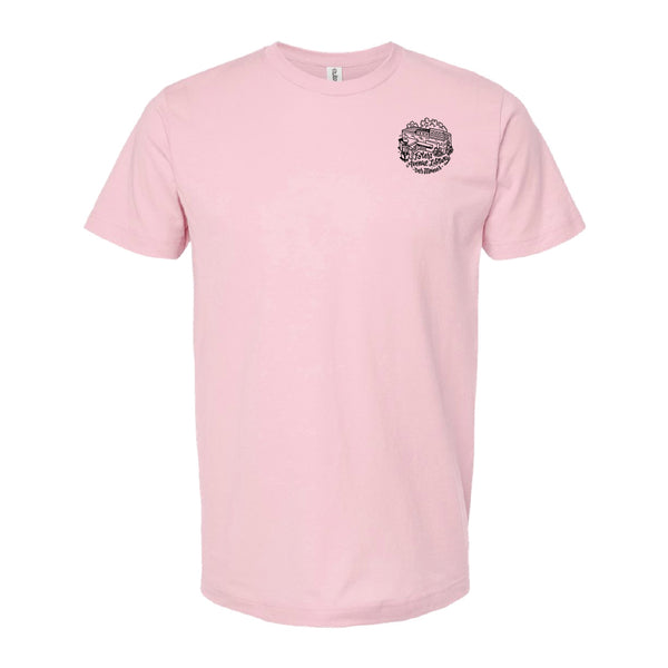 Des Moines Public Library 'Forest' Pocket Logo Shirt
