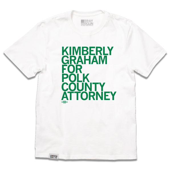 Kimberly Graham For Iowa: Polk County Attorney Shirt