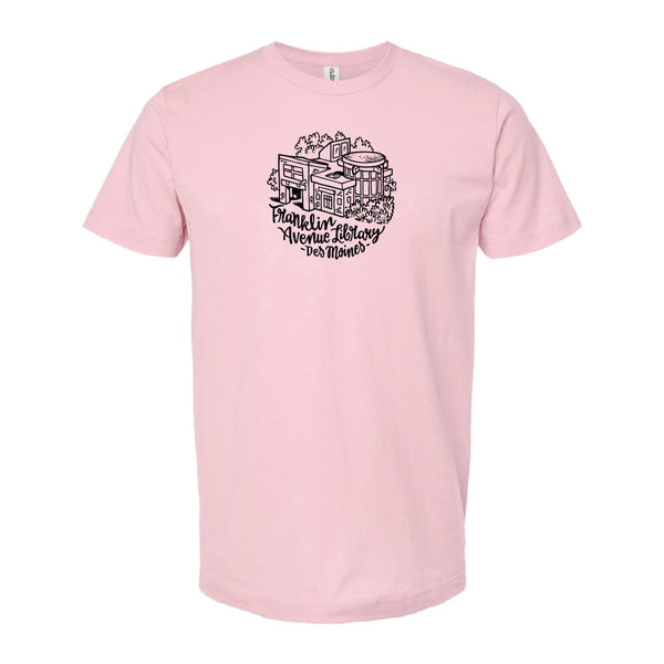 Des Moines Public Library 'Franklin' Logo Shirt