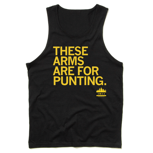 Chicago Iowa Club: These Arms Are For Punting Tank Top
