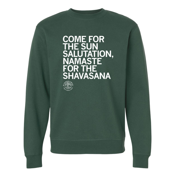 Good Karma Collective: Shavasana Crewneck Sweatshirt