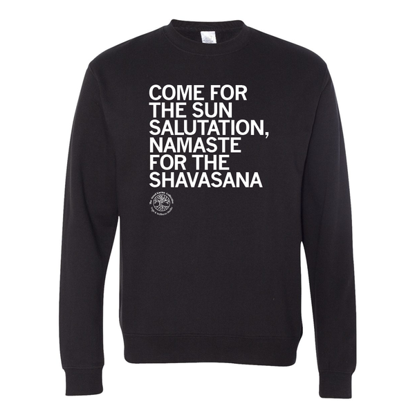 Good Karma Collective: Shavasana Crewneck Sweatshirt