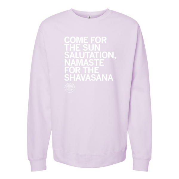 Good Karma Collective: Shavasana Crewneck Sweatshirt