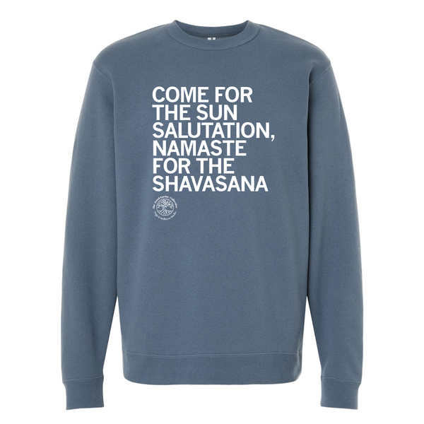 Good Karma Collective: Shavasana Crewneck Sweatshirt