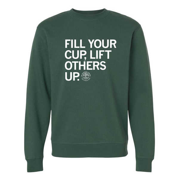 Good Karma Collective: Fill Up Your Cup Crewneck Sweatshirt