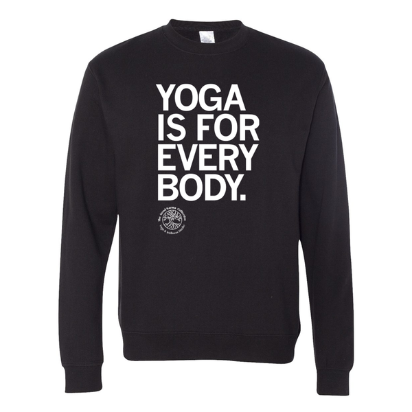 Good Karma Collective: Yoga Is For Every Body Crewneck Sweatshirt