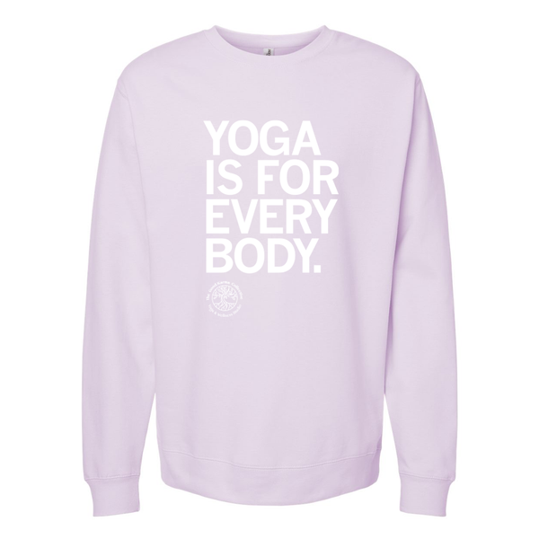 Good Karma Collective: Yoga Is For Every Body Crewneck Sweatshirt