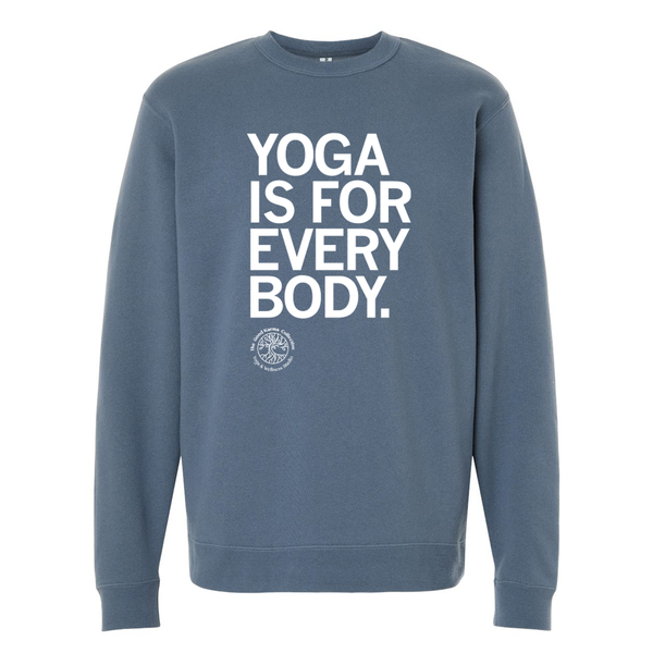 Good Karma Collective: Yoga Is For Every Body Crewneck Sweatshirt