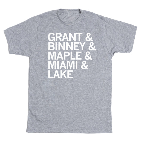 Benson Theatre: Names Shirt