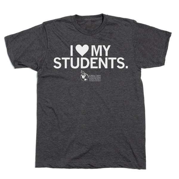 IC Schools: I Heart My Students Shirt