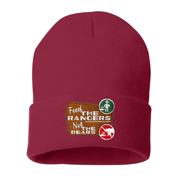 Feed the Rangers: Not the Bears Beanie
