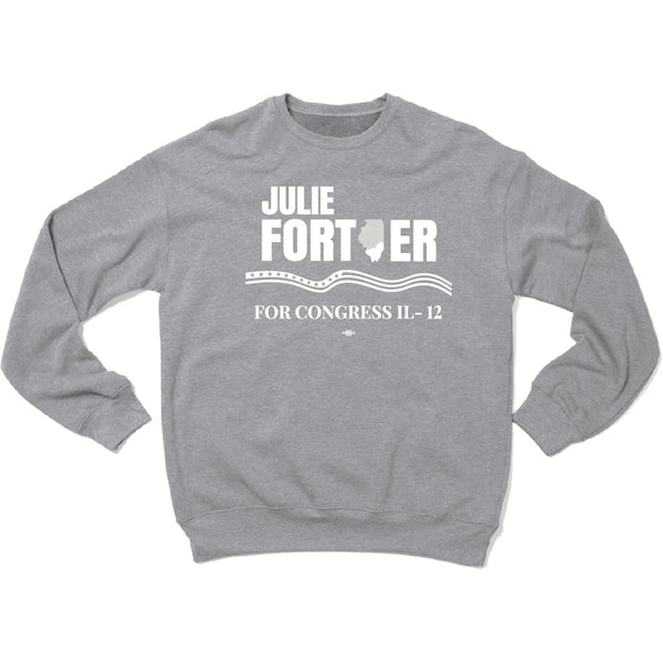 Julie Fortier for Congress: Logo Crewneck Sweatshirt