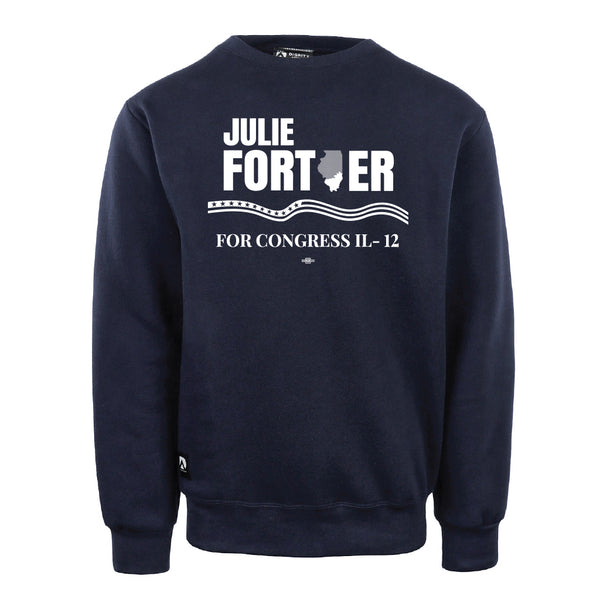 Julie Fortier for Congress: Logo Crewneck Sweatshirt