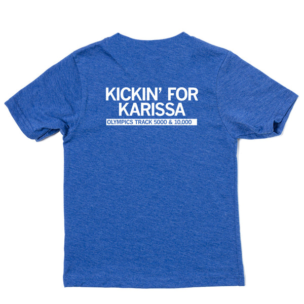 Kickin' For Karissa: USA Paris Olympics 2024 Kids Shirt