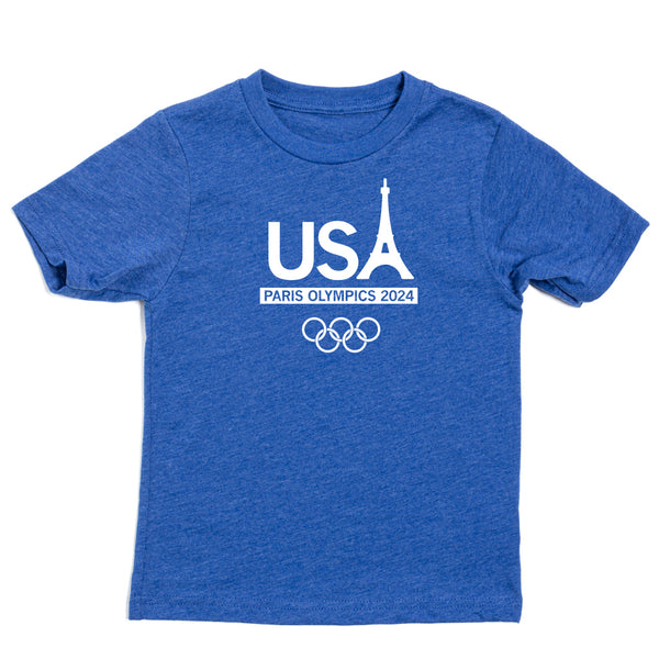 Kickin' For Karissa: USA Paris Olympics 2024 Kids Shirt