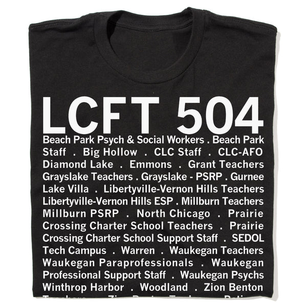 LCFT 504 Council Names Shirt