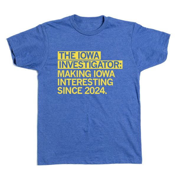 Iowa Stories: Iowa Investigator Shirt