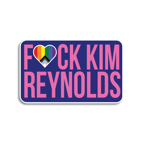 LizFromIowa: Fuck Kim Reynolds Sticker