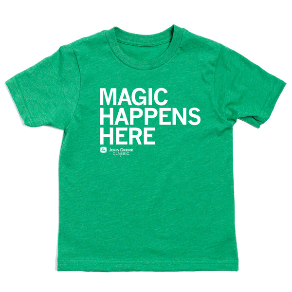 John Deere Classic: Magic Happens Here Kids Shirt – Raygun Custom