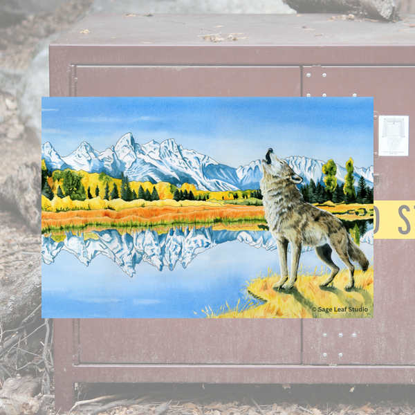 OSO Artists Orchard: Calling the Pack Magnet