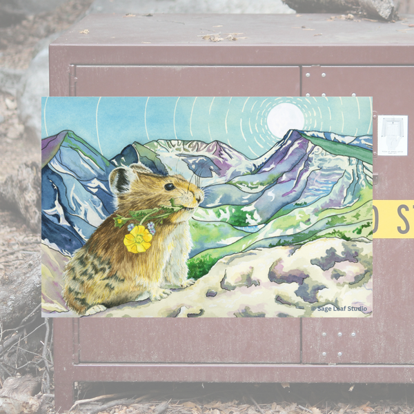 OSO Artists Orchard: Peek Beyond the Pika Magnet
