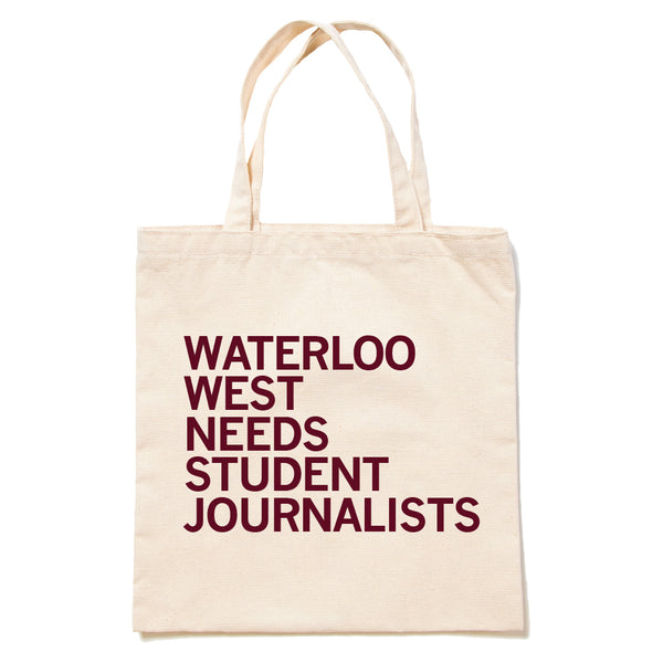 WWHJ: Waterloo West Needs Student Journalists Tote Bag