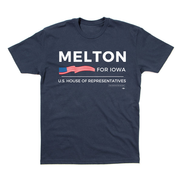 Melton For Iowa Shirt