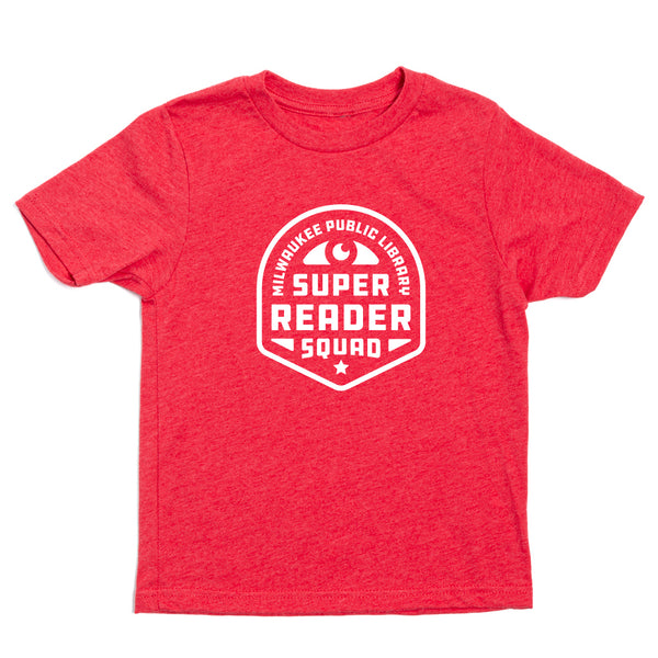 Milwaukee Public Library: Super Reader Squad Kids Shirt