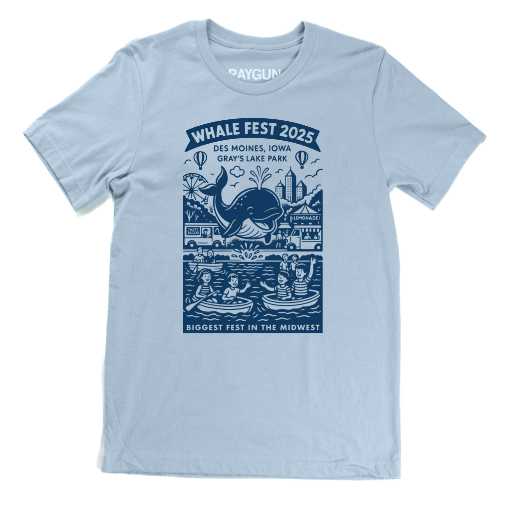 Whale Fest 2025: Biggest Fest in the Midwest Shirt – Raygun Custom