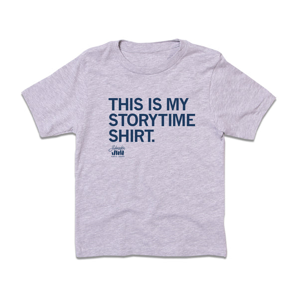 Johnston Public Library: This Is My Storytime Shirt Kids Shirt