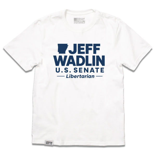 Jeff Wadlin for US Senate Text Shirt