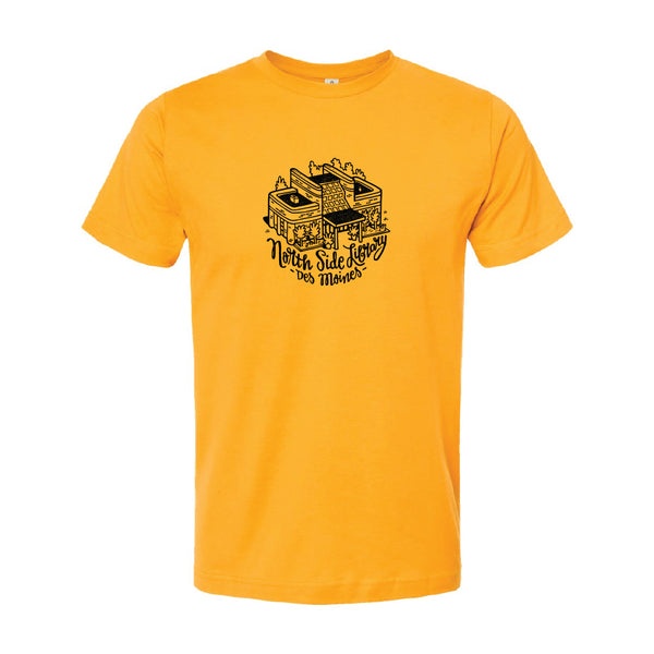Des Moines Public Library 'North' Logo Shirt