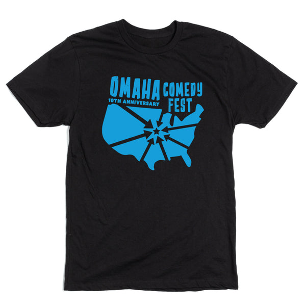 Omaha Comedy Fest 10th Anniversary Shirt