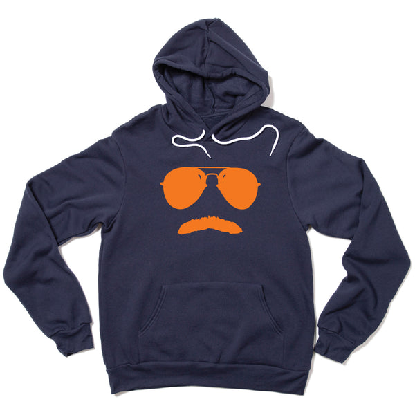 Dave Swerski: Mustache Hooded Sweatshirt