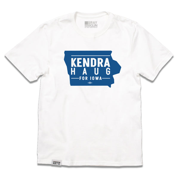 Kendra Haug for Iowa: State Outline Shirt