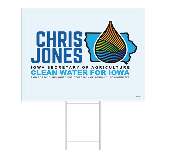 Chris Jones Yard Sign