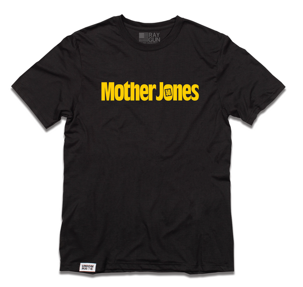 Mother Jones: 50th Anniversary Logo Shirt