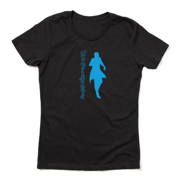 Moonlight Ink: Soulbound Blue Silhouette Shirt