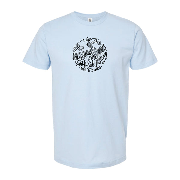 Des Moines Public Library 'South' Logo Shirt