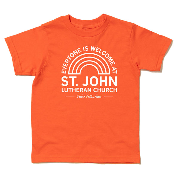 St. John Lutheran Church: Everyone Is Welcome Kids Shirt