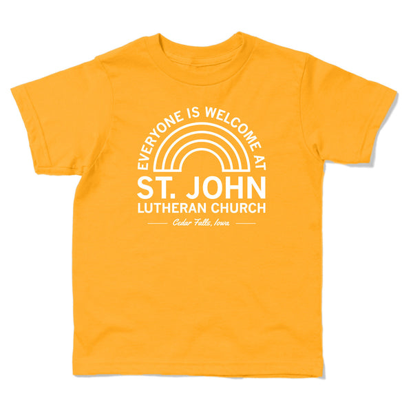 St. John Lutheran Church: Everyone Is Welcome Kids Shirt