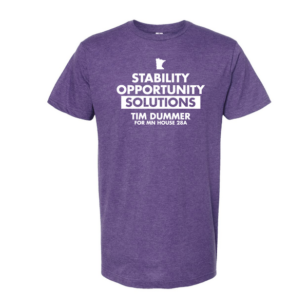 Dummer for MN House: Stability Opportunity Shirt