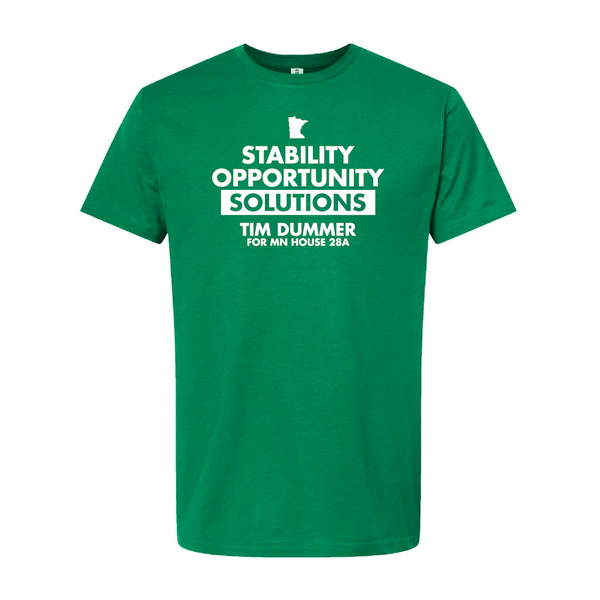 Dummer for MN House: Stability Opportunity Shirt