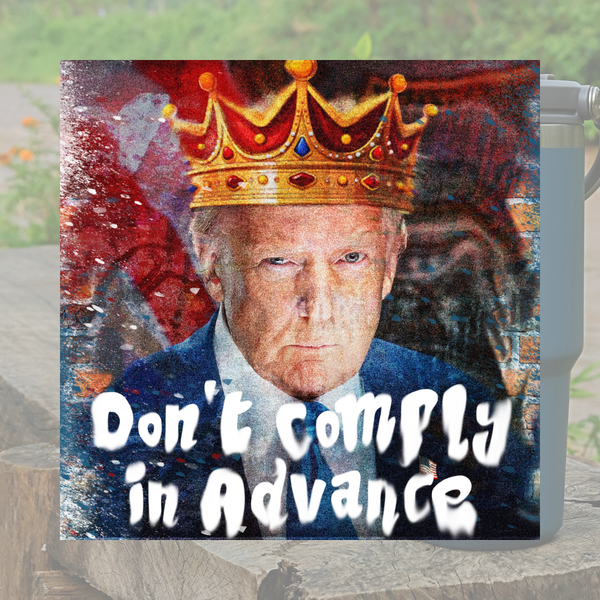 OSO Artists Orchard: Don't comply in Advance Sticker