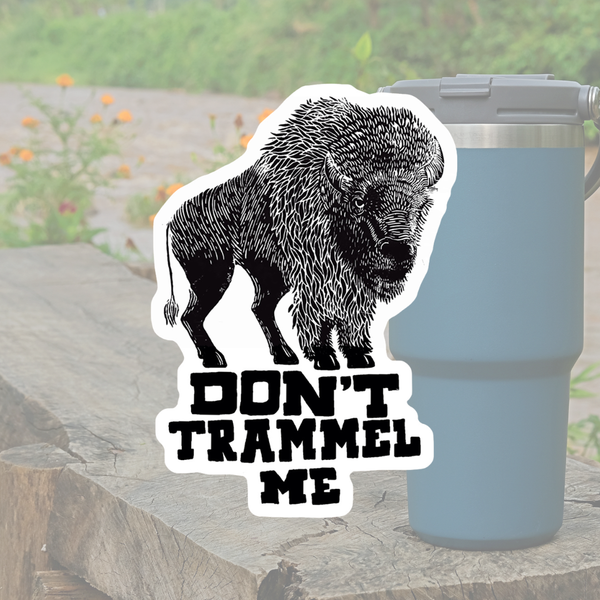 OSO Artists Orchard: Don't Trammel me sticker